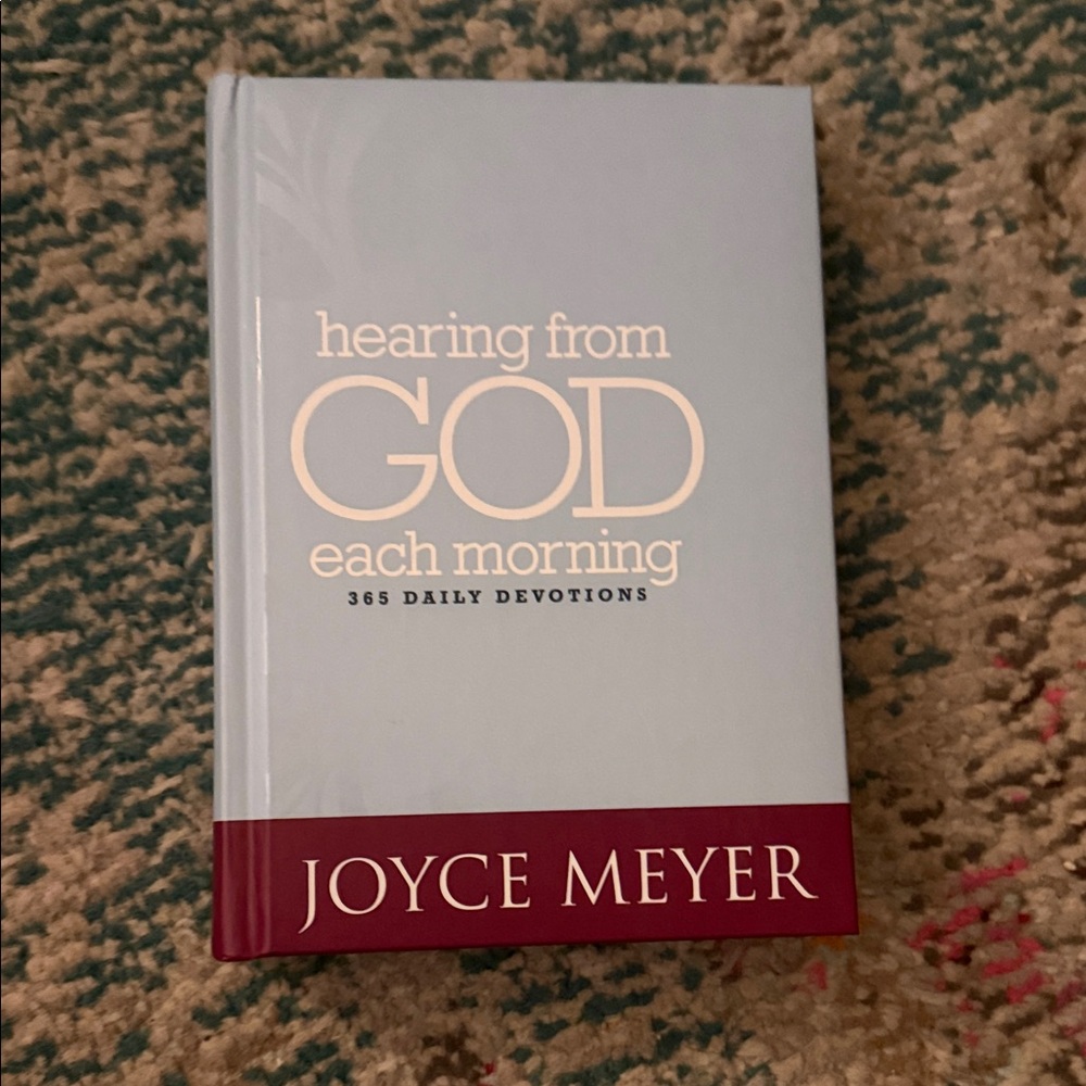 Hearing from God Each Morning Book